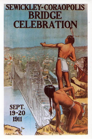 Sewickly Bridge Celebration: Indian Poster